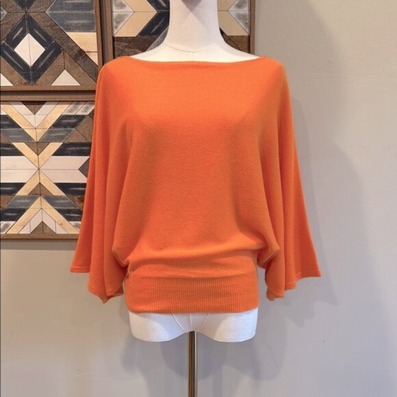 Ralph Lauren Sweaters - Ralph Lauren Bateau Boat Neck Batwing Dolman Sleeve Cashmere Sweater Small